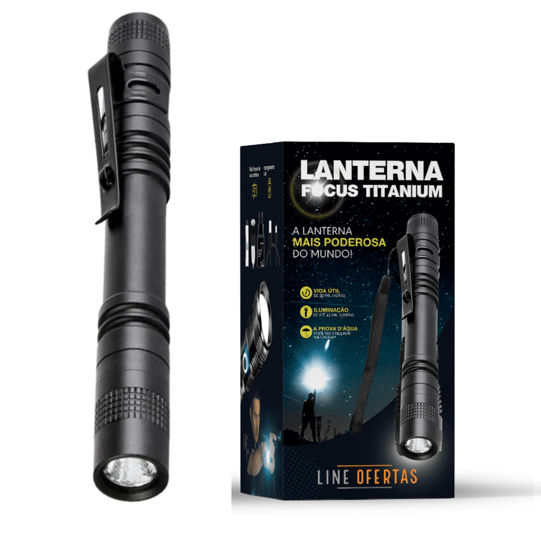 Lanterna Focus Titanium